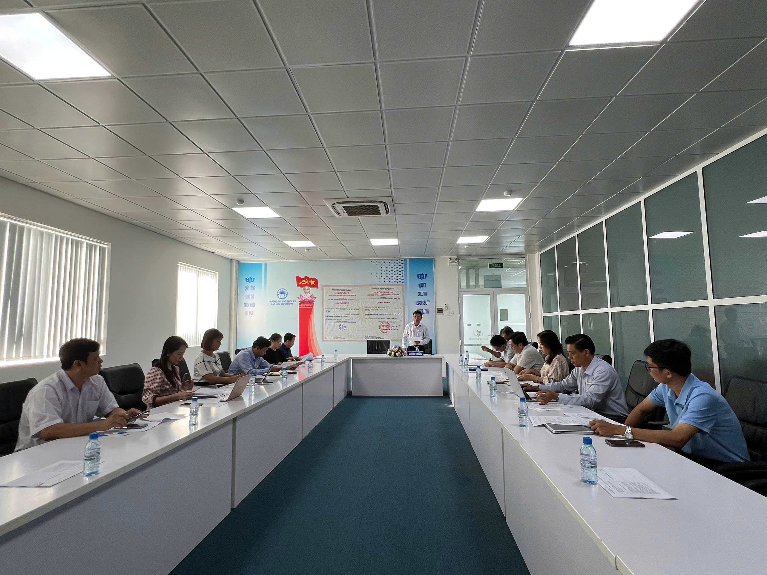 Hội đồng thẩm định Chuẩn đầu ra của Chương trình đào tạo trình độ Đại học Ngành Giáo dục thể chất